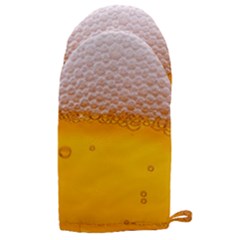 Beer Texture Liquid Bubbles Microwave Oven Glove by Semog4