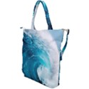 Tsunami Big Blue Wave Ocean Waves Water Shoulder Tote Bag View2