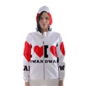 I love edward Women s Hooded Windbreaker View1