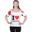 I love edward Cutout Shoulder Tee View1