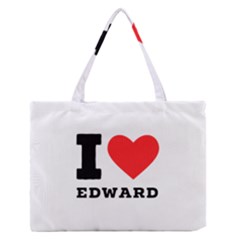 I Love Edward Zipper Medium Tote Bag by ilovewhateva