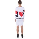 I love edward Asymmetric Cut-Out Shift Dress View2