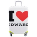 I love edward Luggage Cover (Medium) View1