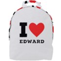 I love edward Mini Full Print Backpack View1