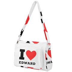 I Love Edward Front Pocket Crossbody Bag by ilovewhateva