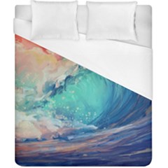 Artistic Wave Sea Duvet Cover (california King Size) by Semog4