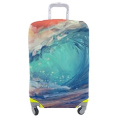 Artistic Wave Sea Luggage Cover (medium) by Semog4