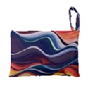 Wave Of Abstract Colors Foldable Grocery Recycle Bag View3