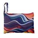 Wave Of Abstract Colors Foldable Grocery Recycle Bag View4