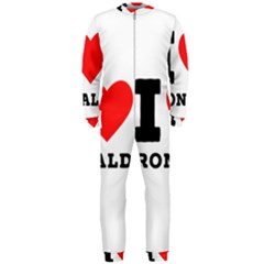 I Love Ronald Onepiece Jumpsuit (men) by ilovewhateva