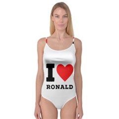 I Love Ronald Camisole Leotard  by ilovewhateva