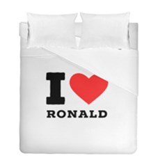 I Love Ronald Duvet Cover Double Side (full/ Double Size) by ilovewhateva