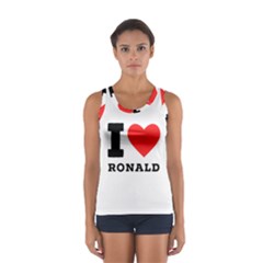 I Love Ronald Sport Tank Top  by ilovewhateva