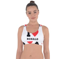 I Love Ronald Cross String Back Sports Bra by ilovewhateva