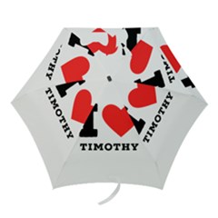 I Love Timothy Mini Folding Umbrellas by ilovewhateva