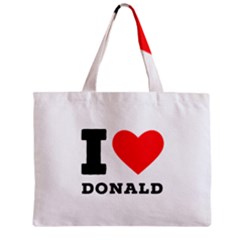 I Love Donald Zipper Mini Tote Bag by ilovewhateva