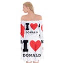 I love donald Off Shoulder Skater Dress View2