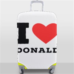 I Love Donald Luggage Cover (large) by ilovewhateva