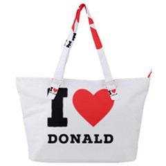 I Love Donald Full Print Shoulder Bag by ilovewhateva