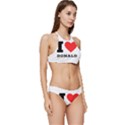 I love donald Banded Triangle Bikini Set View3