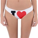 I love george Reversible Hipster Bikini Bottoms View1