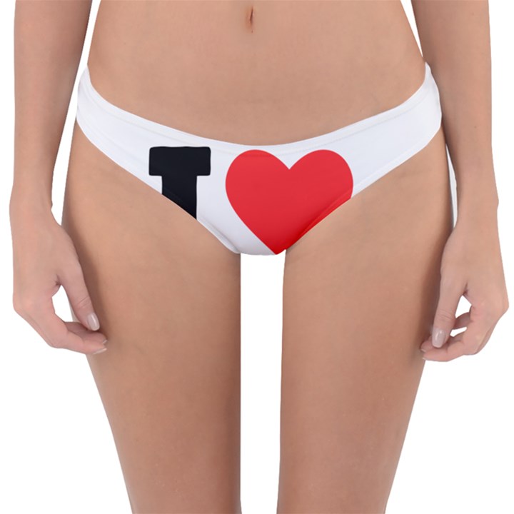 I love george Reversible Hipster Bikini Bottoms