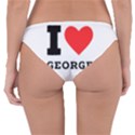 I love george Reversible Hipster Bikini Bottoms View2