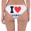 I love george Reversible Hipster Bikini Bottoms View4