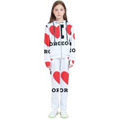 I Love George Kids  Tracksuit by ilovewhateva