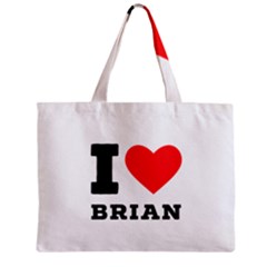 I Love Brian Zipper Mini Tote Bag by ilovewhateva