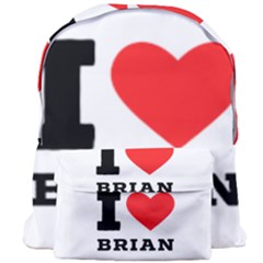 I Love Brian Giant Full Print Backpack by ilovewhateva