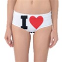 I love kevin Mid-Waist Bikini Bottoms View1