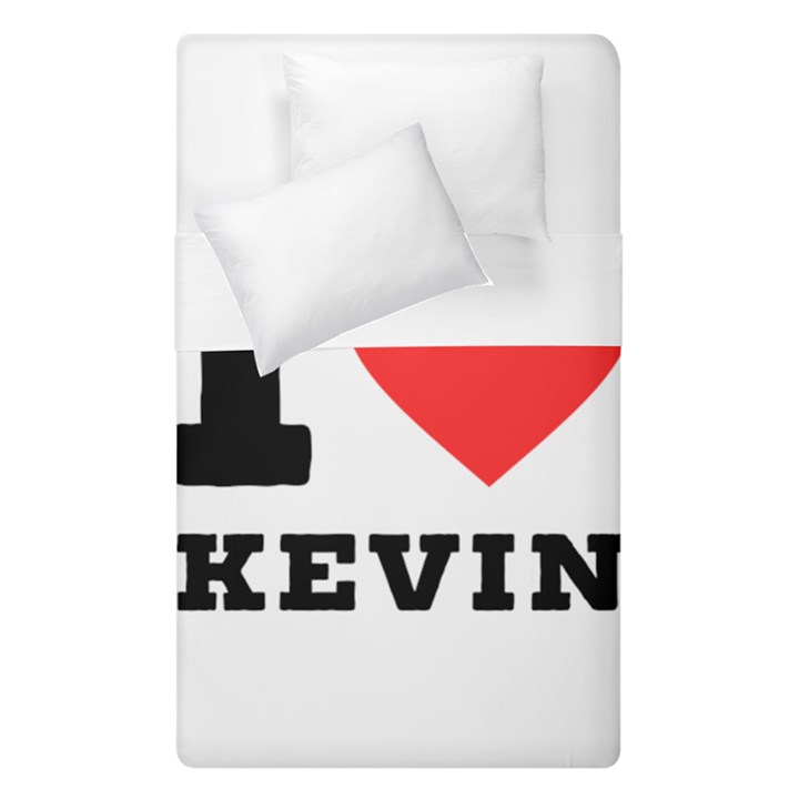 I love kevin Duvet Cover Double Side (Single Size)