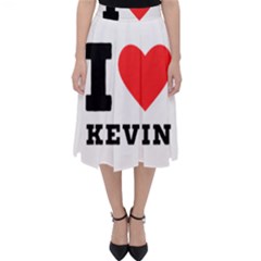 I Love Kevin Classic Midi Skirt by ilovewhateva