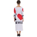 I love kevin Quarter Sleeve Midi Bodycon Dress View2