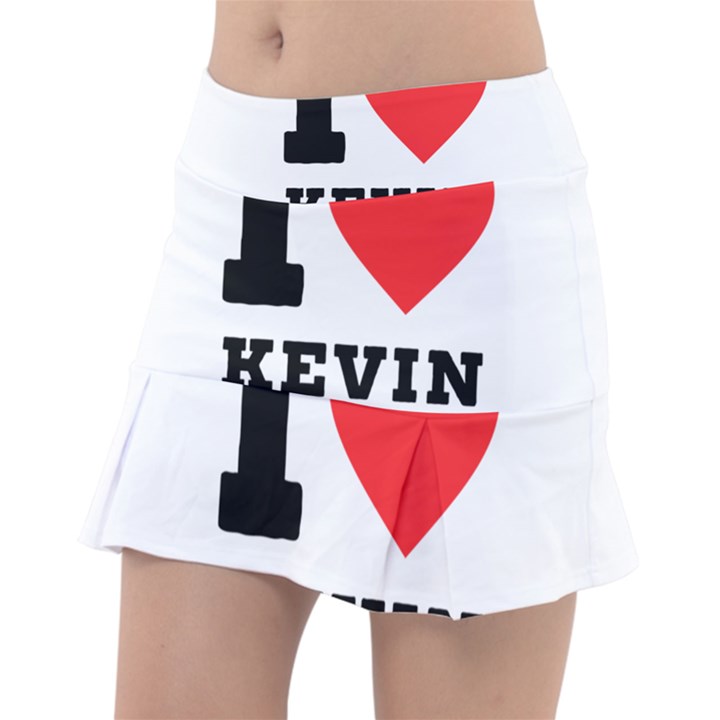 I love kevin Classic Tennis Skirt