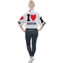 I love kevin Mock Neck Tee View2