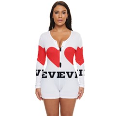 I Love Kevin Long Sleeve Boyleg Swimsuit by ilovewhateva