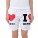 I love kenneth Women s Basketball Shorts View1