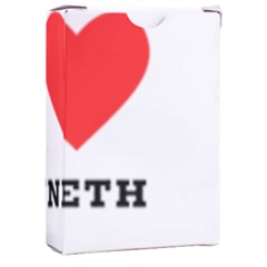 I Love Kenneth Playing Cards Single Design (rectangle) With Custom Box by ilovewhateva