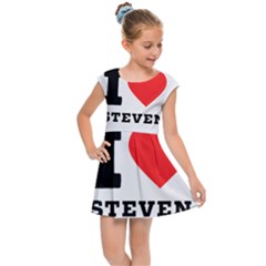 I Love Steven Kids  Cap Sleeve Dress by ilovewhateva