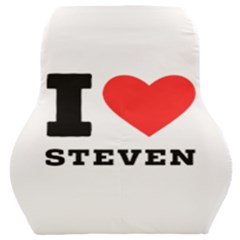 I Love Steven Car Seat Back Cushion  by ilovewhateva