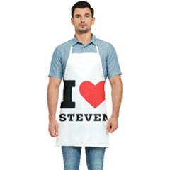 I Love Steven Kitchen Apron by ilovewhateva