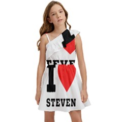 I love steven Kids  One Shoulder Party Dress