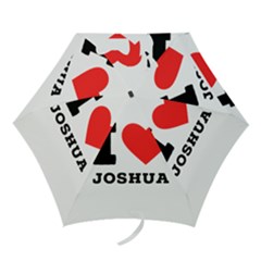 I Love Joshua Mini Folding Umbrellas by ilovewhateva