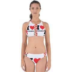 I Love Joshua Perfectly Cut Out Bikini Set by ilovewhateva