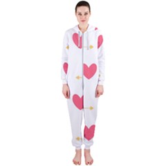 Hearts-36 Hooded Jumpsuit (ladies) by nateshop