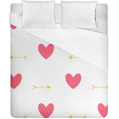 Hearts-36 Duvet Cover (california King Size) by nateshop