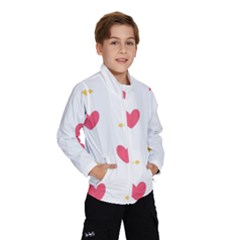 Hearts-36 Kids  Windbreaker by nateshop