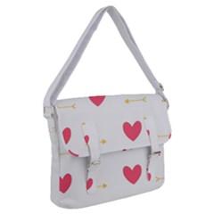 Hearts-36 Buckle Messenger Bag by nateshop